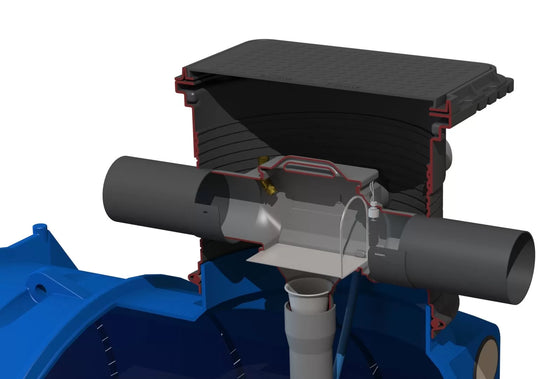 Filterkorf Insteekmodel voor regenwater