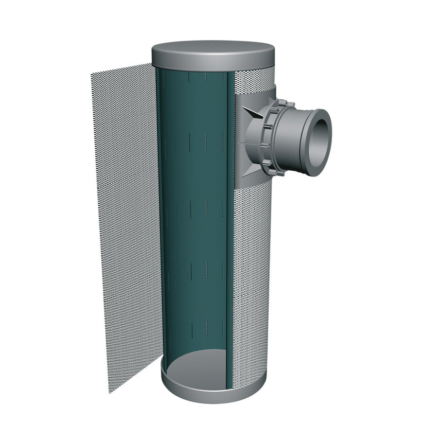 Infiltratiekolk + geotextiel, 315mm x 125mm aansl.