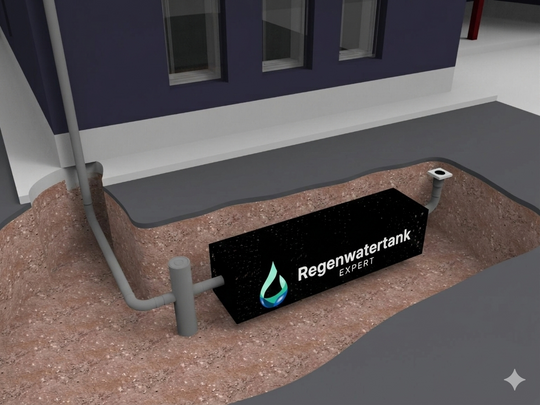Complete infiltratie zelfbouw 600L