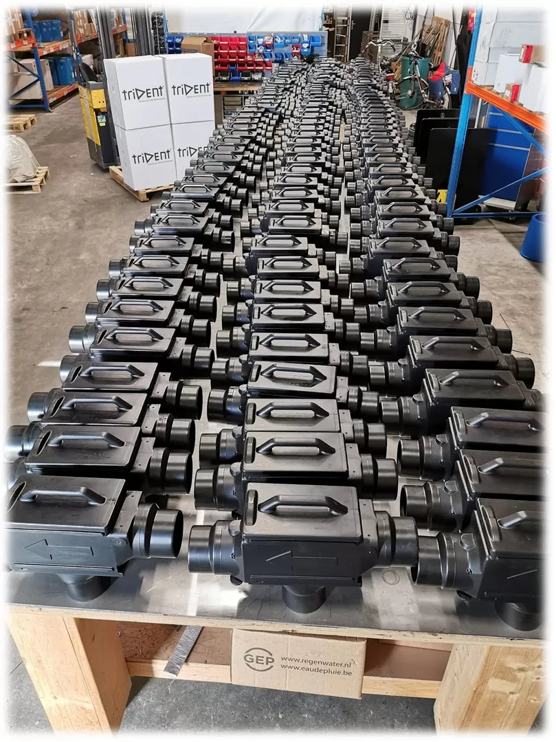 Tankfilter met skimmeroverloop | tot 450m² dak opp